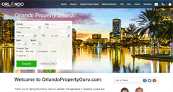 Desktop Screenshot of orlandopropertyguru.com